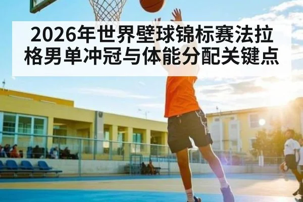 2026年世界壁球锦标赛法拉格男单冲冠与体能分配关键点